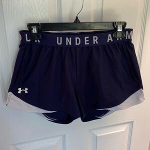 Navy Under Amour Shorts